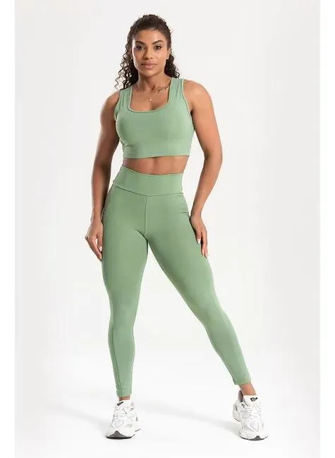 Promo 2 Conjuntos Shape Move — Top + Calza Larga, variante 1